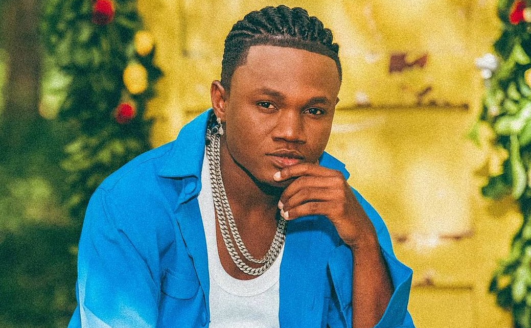 Watch: Mbosso Slips and Falls into Water While Filming