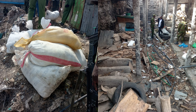 NACADA Seizes 4000 Litres of Illicit Alcohol in Dramatic Mukuru Dawn Raid