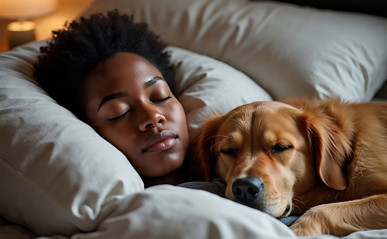New Research Finds Dogs Improve Women's Sleep Quality