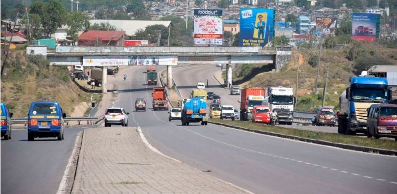 KeNHA shuts section of Mombasa–Nairobi Rd