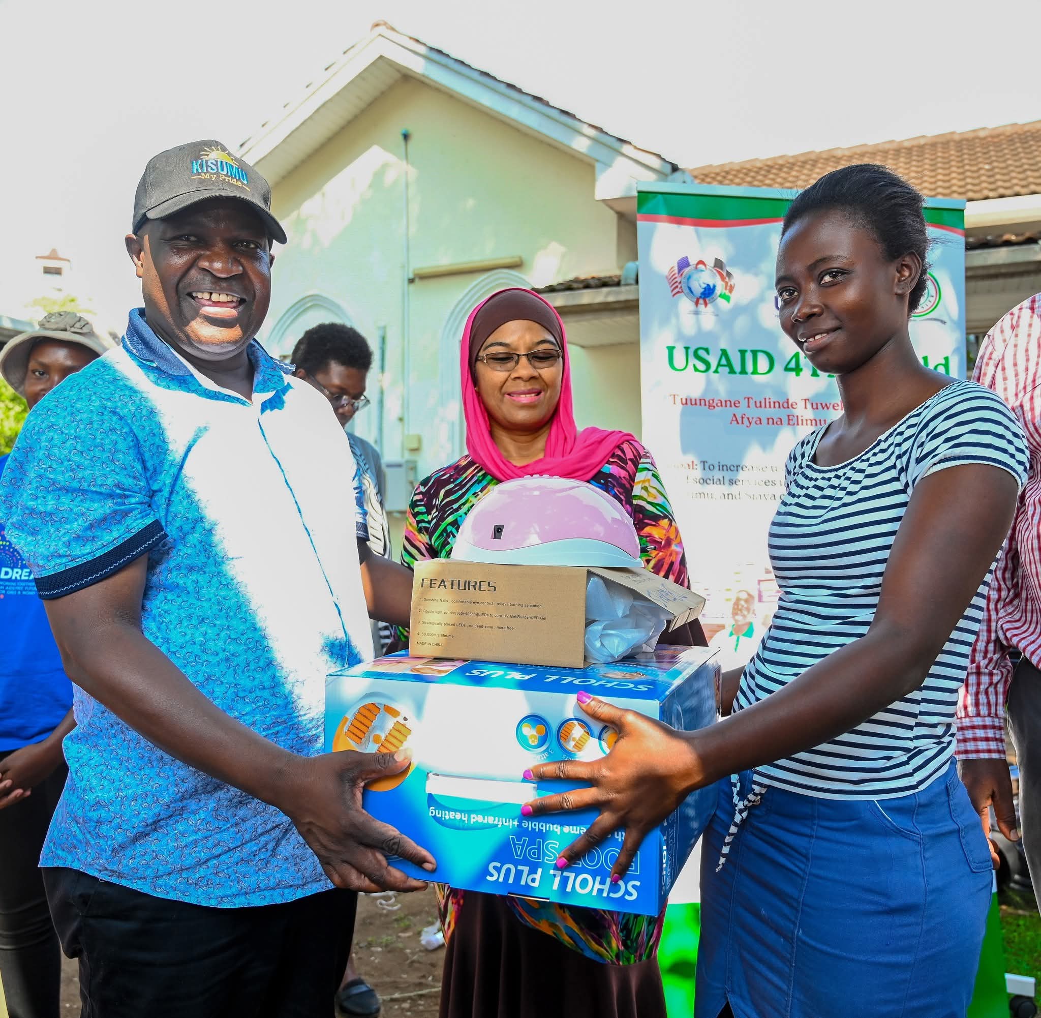 Usaid distributes Sh12.8 million assets to empower Kisumu families
