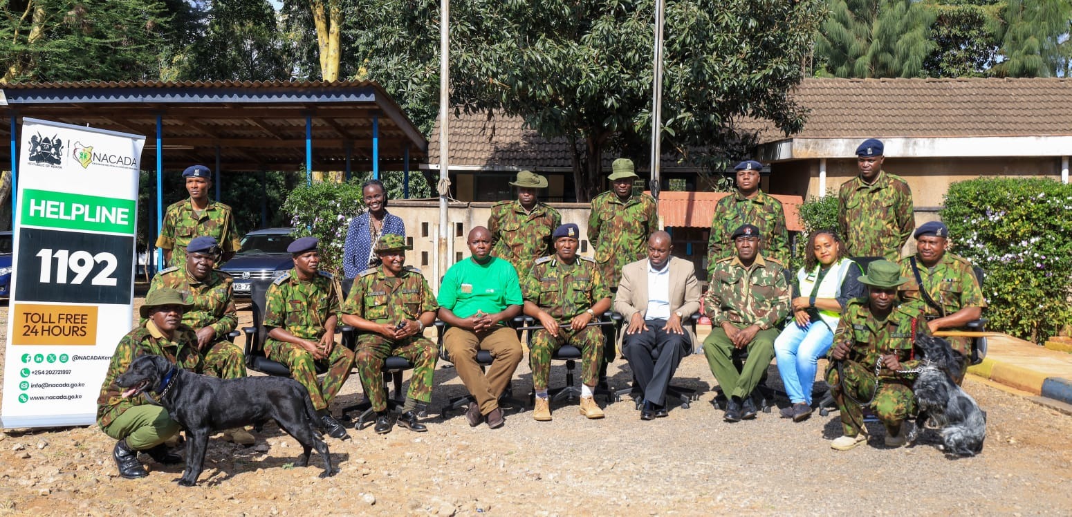 NACADA Unleashes New K9 Unit to Strengthen War on Drug Trafficking