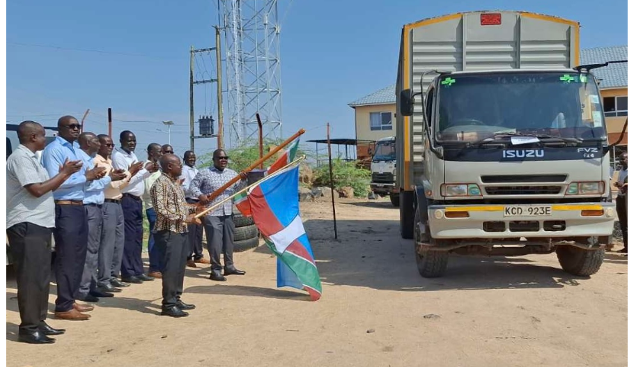 Turkana flags off Sh120 million medical supplies to end drug shortages