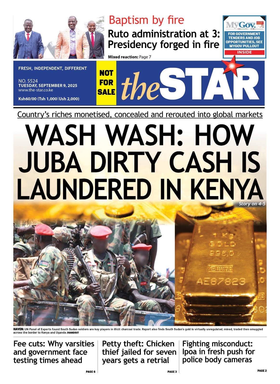 Briefs: How Juba dirty cash is laundered in Kenya