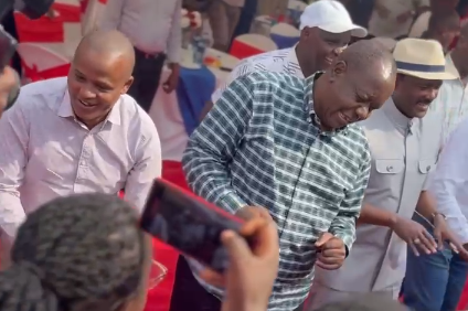 Matiangi, Kalonzo dance to Anguka Nayo hit