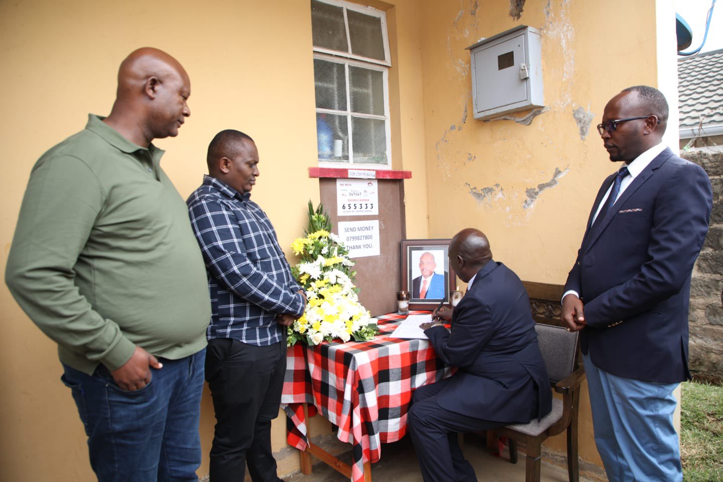 [PHOTOS] Gachagua condoles with Lempurkel’s family