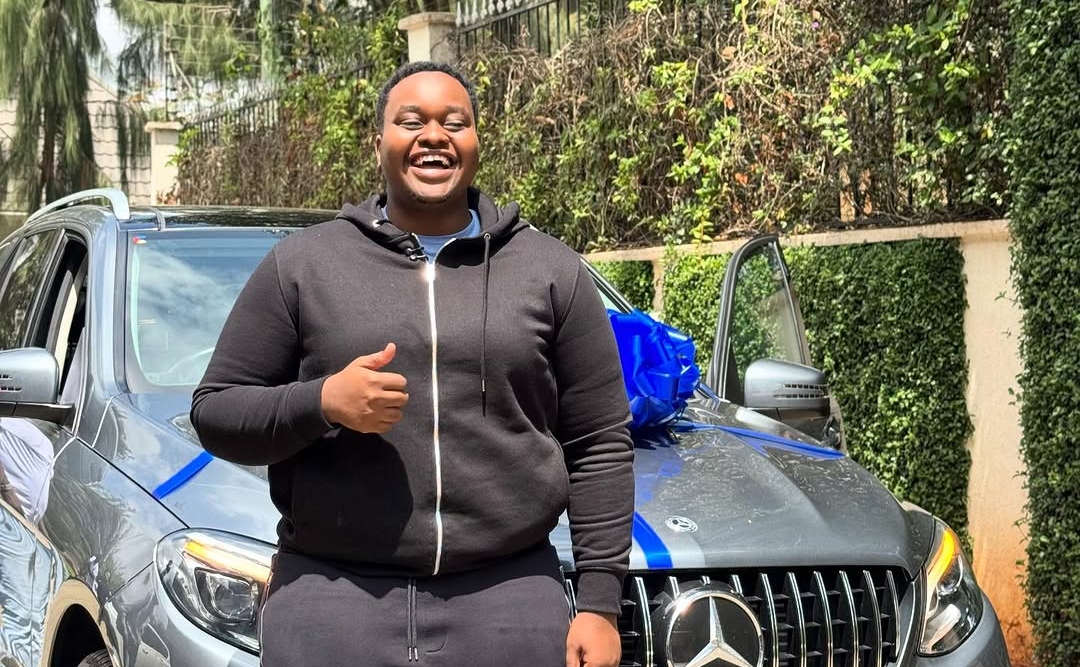 Watch: Wayne Omanga Reviews His New Car with Basil