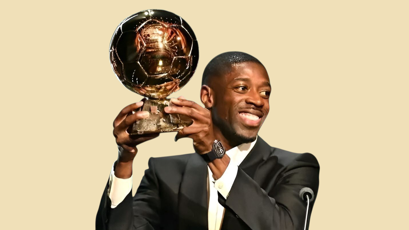 Mshambuliaji wa PSG Ousmane Dembele Ashinda Ballon d’Or