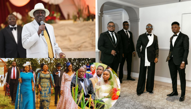 Juma Jux Performs as First Lady & Raila Celebrate Union of Brian Belio and Nicole Langat