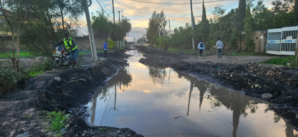 Syokimau residents road agony as Senator demands answers