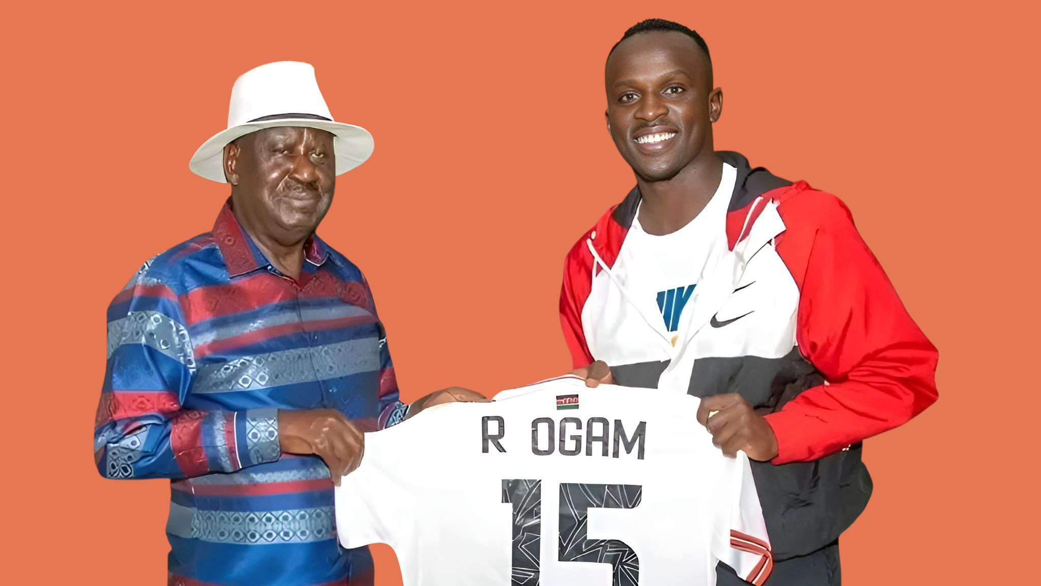 Raila Akutana na Ryan Ogam, Amtakia Heri Anapoelekea Austria