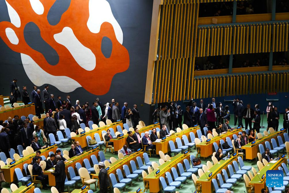 Many delegates walk out in protest when Netanyahu addresses UN General Assembly