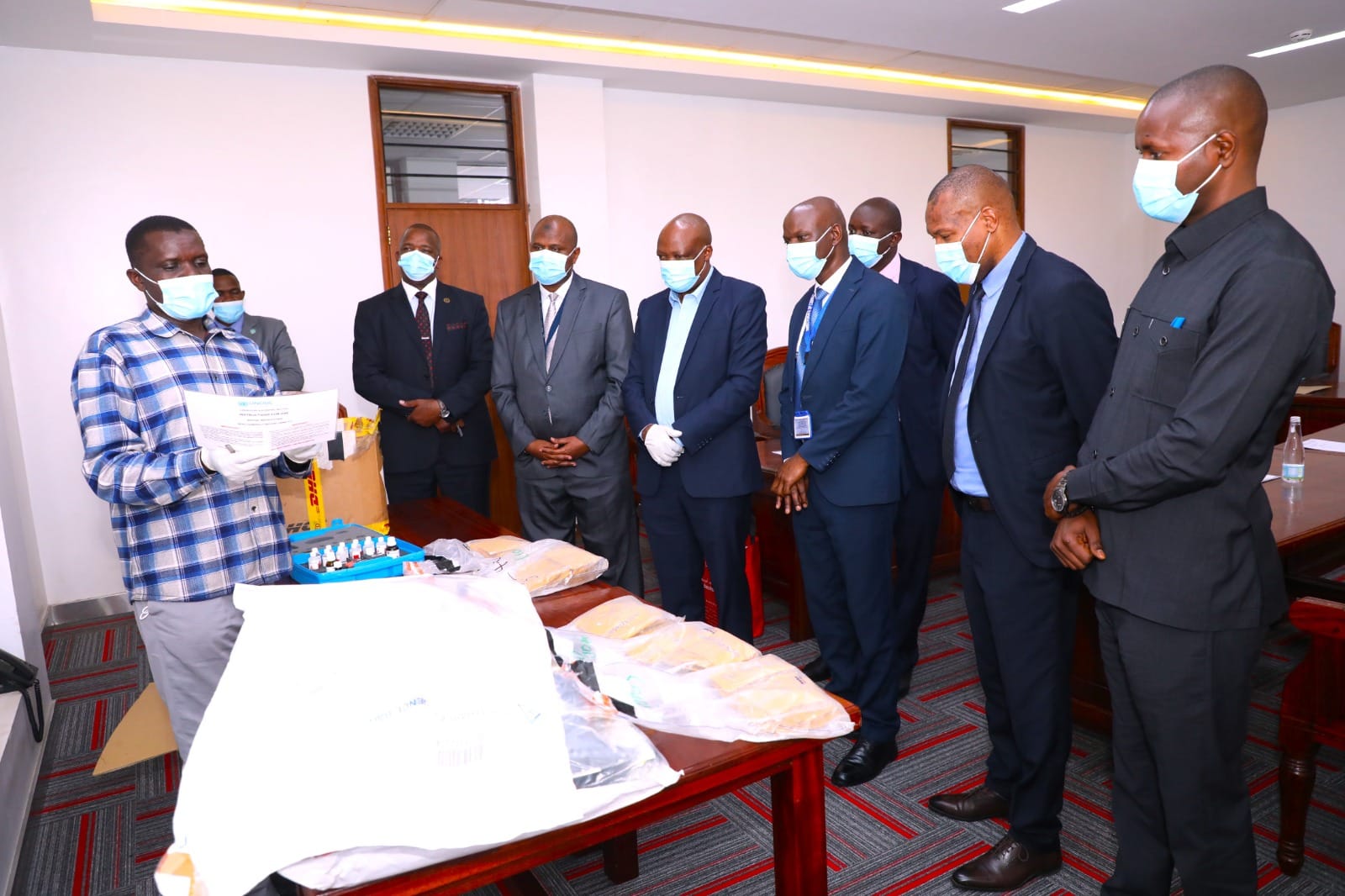 DCI hands over seized heroin consignment to Tanzania