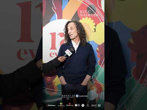 American Saxophonist Kenny G Lands in Kenya ahead of his Sold-Out Show at KICC On Saturday