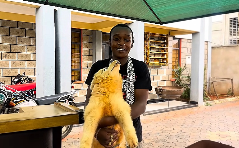VJ Patelo's Extravagant Lifestyle and His 'Lion' Pet Revealed