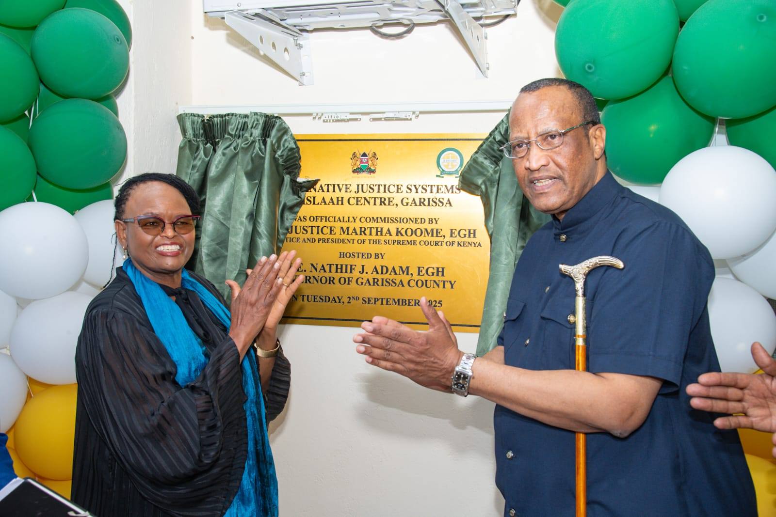 Garissa residents welcome alternative justice centre launch