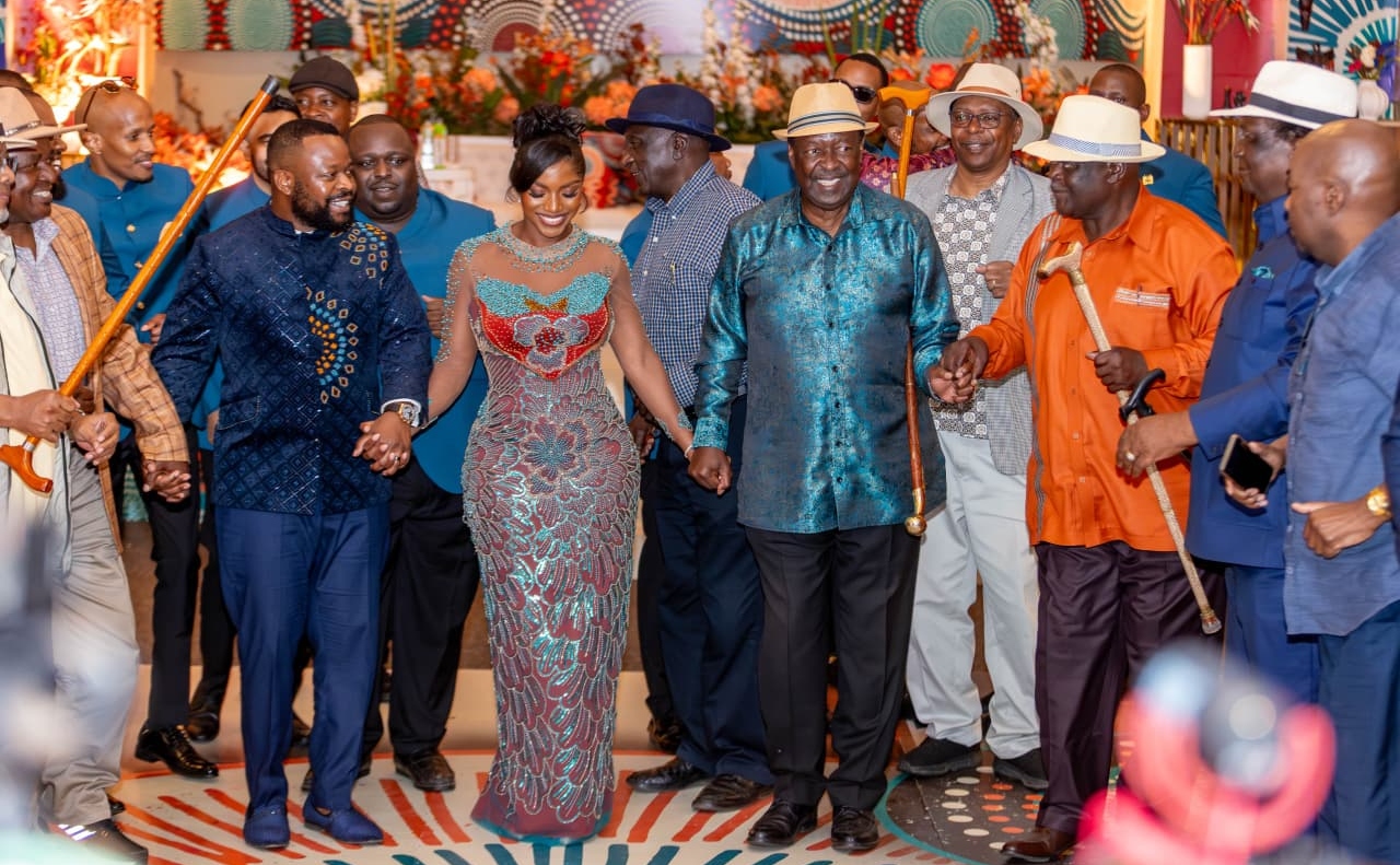 Photos: Musalia Mudavadi's Son Weds in Dazzling Ceremony