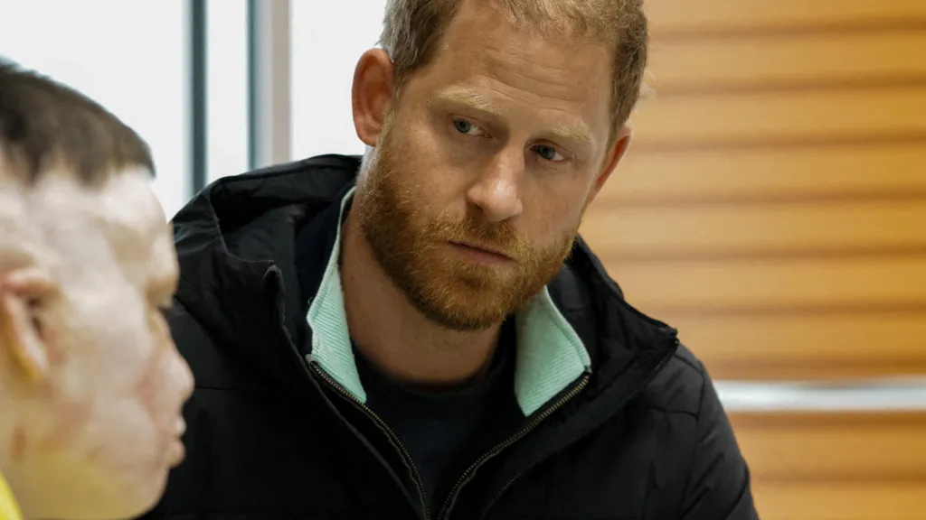 Prince Harry vows to help war injured during surprise visit to Ukraine
