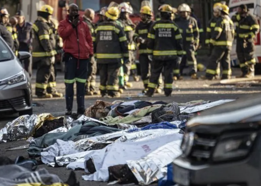Deadly South African building fire blamed on lack of affordable housing