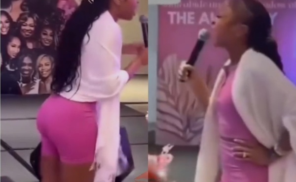 Female Preacher's Biker Shorts Outfit Sparks Debate