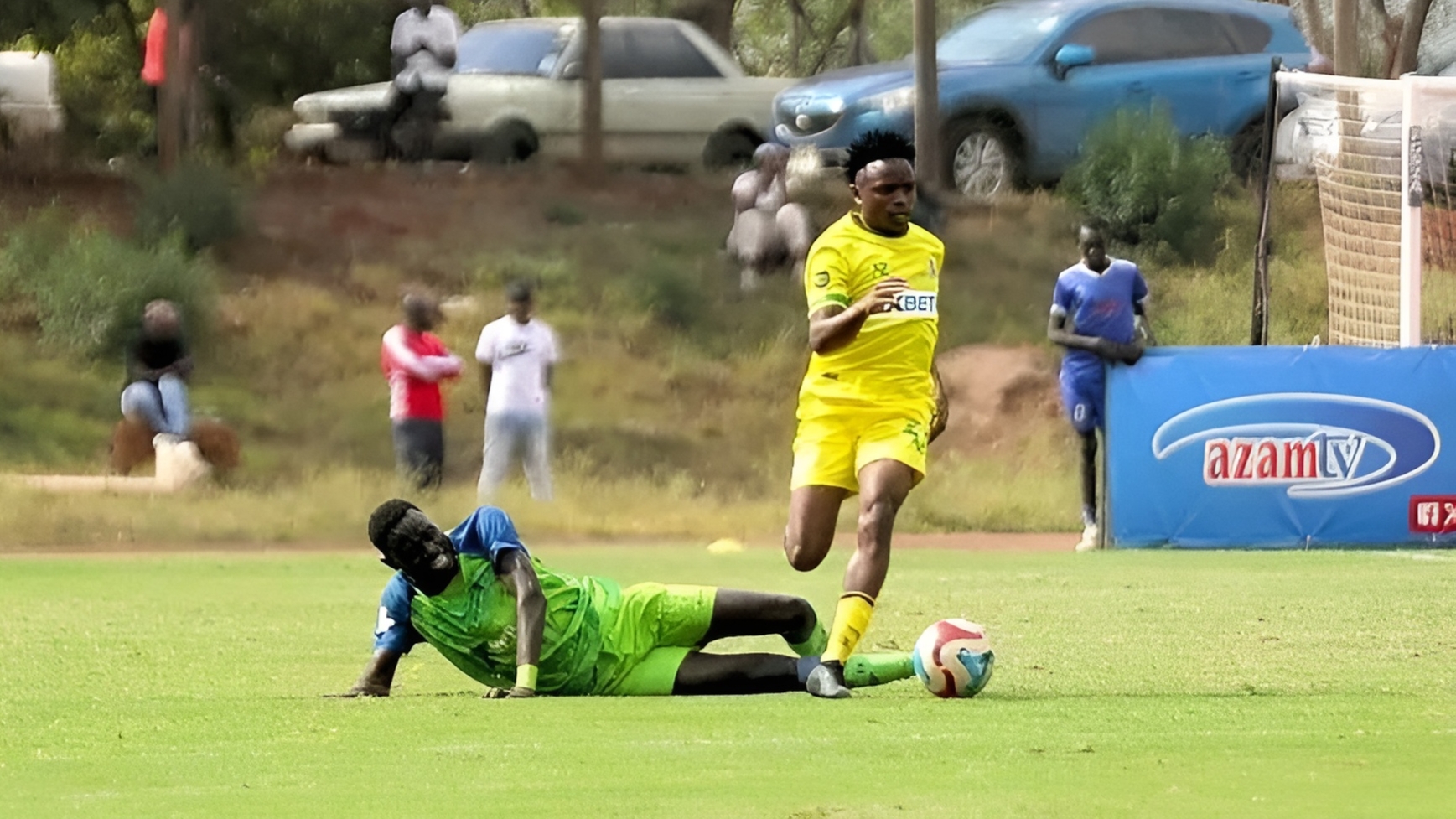 Mathare United Yaitandika KCB 1-0 Uwanja wa Kasarani Annex