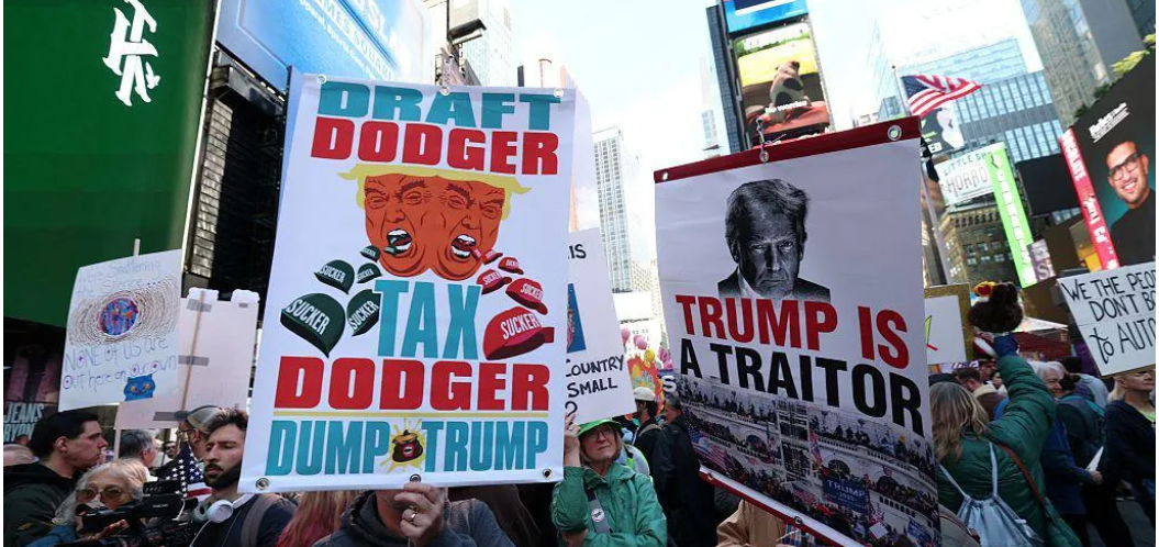 No Kings protests begin as anti-Trump rallies spread across US