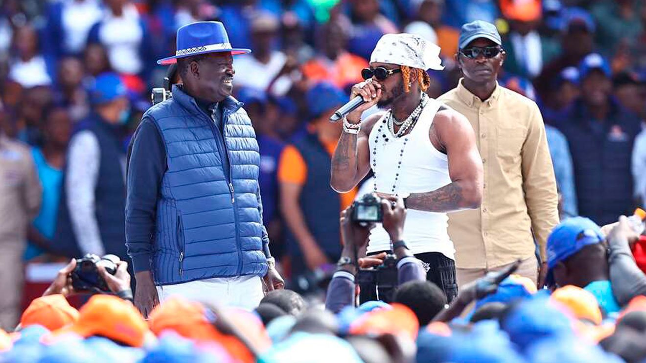International artistes honour Raila with songs