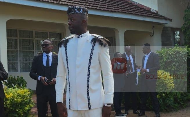 Raila Junior’s White Suit Turns Heads at Emotional Ceremony
