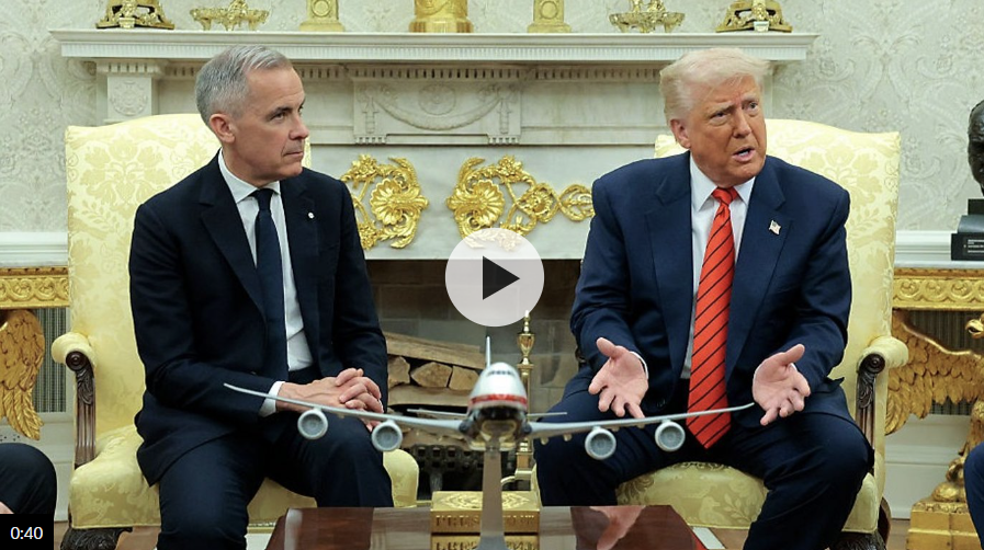 Carney meets Trump in search of 'best deal for Canada'