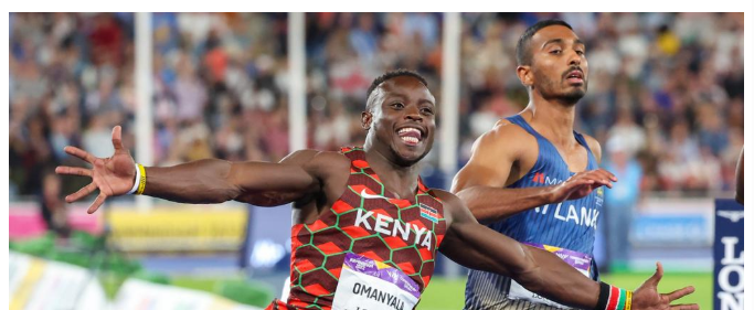 Omanyala bullish of reclaiming Commonwealth Games crown