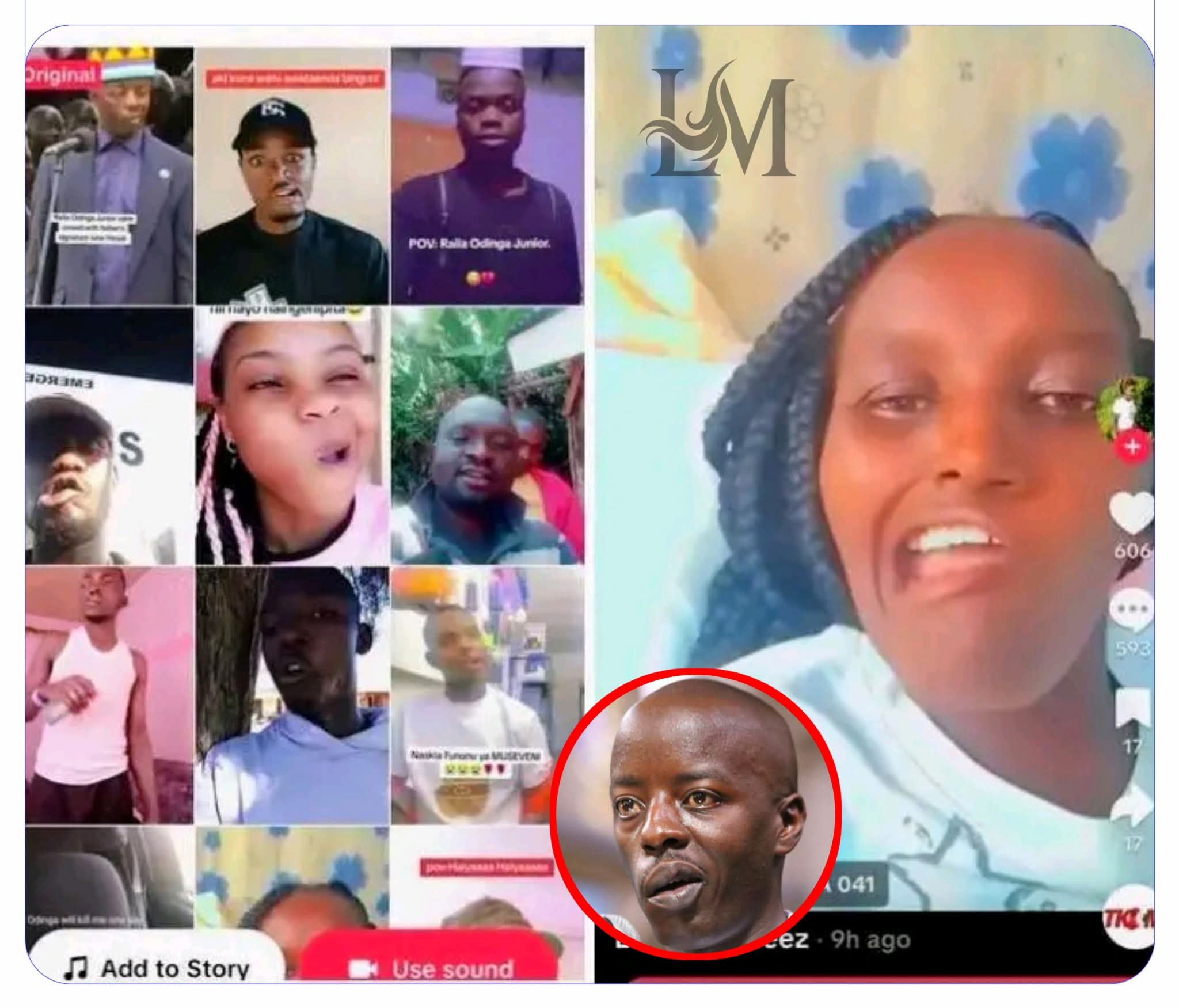 Kenyans Outraged as TikTokers Mock Raila Junior’s Health Condition