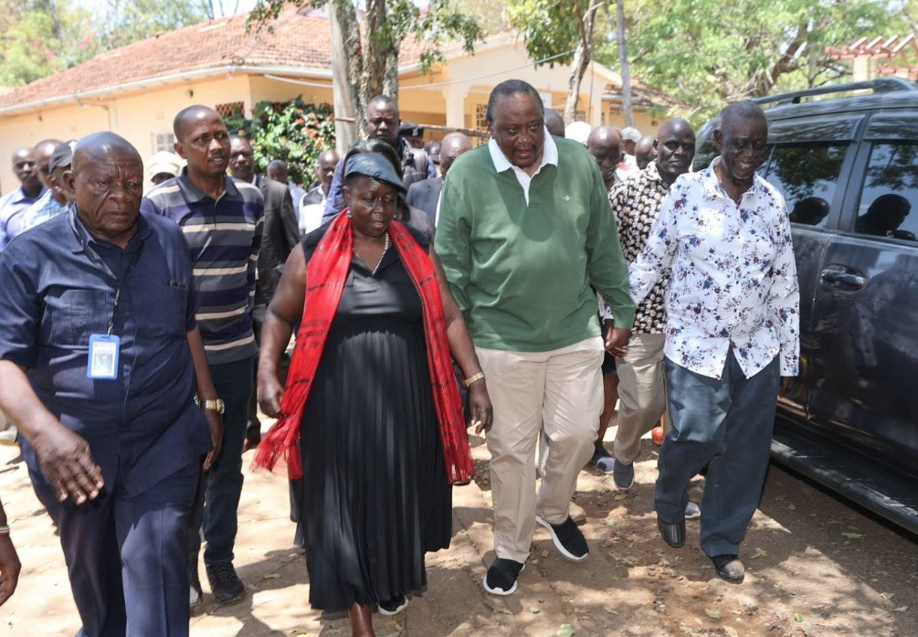 Ruth Odinga thanks Uhuru for Sunday visit