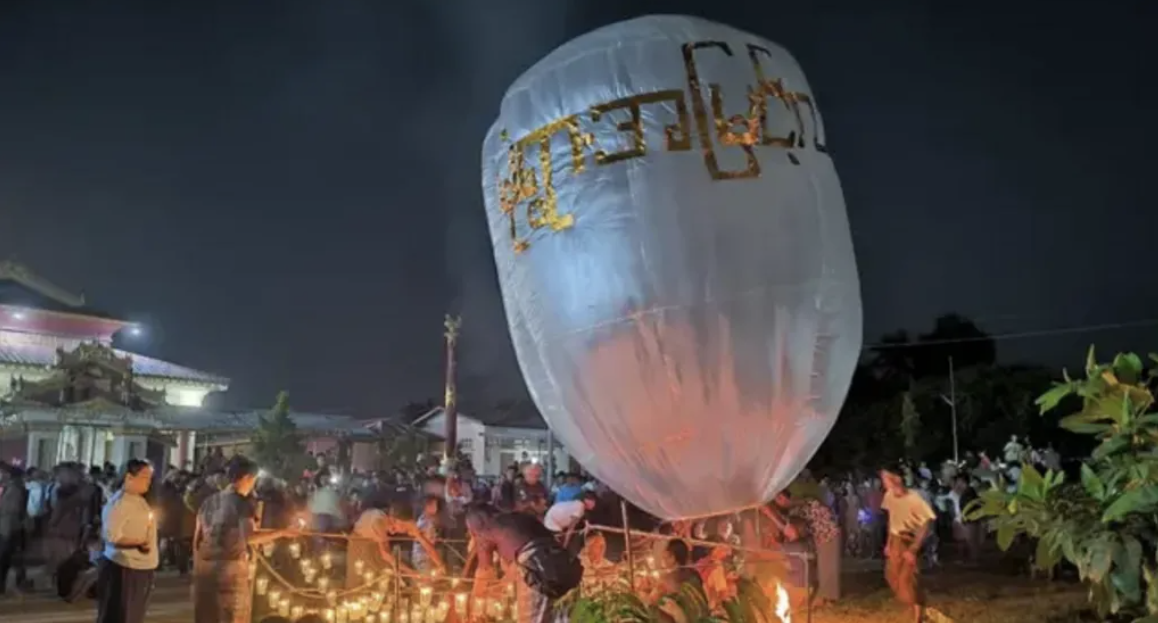 At least 24 killed as paraglider drops bombs at Myanmar festival