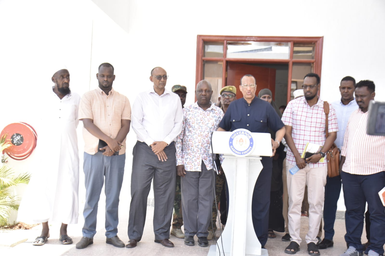 Governor Jama sounds alarm over worsening drought in Garissa