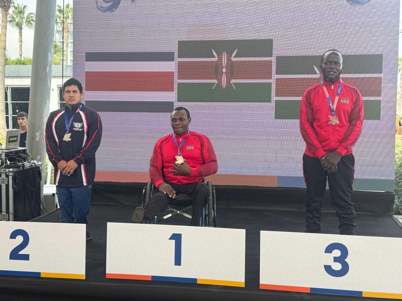 Kenya para powerlifters finish second on World Disability Games debut in Turkey
