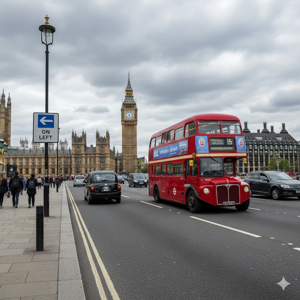 Why Britain drives on the left while most of the world on right