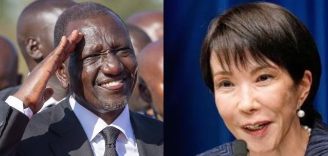 Ruto congratulates Japan’s new PM Takaichi