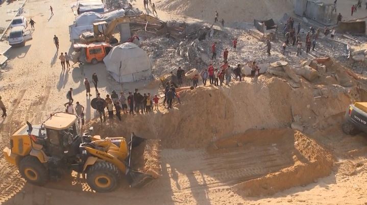 Egypt and Red Cross join search for hostage bodies in Gaza