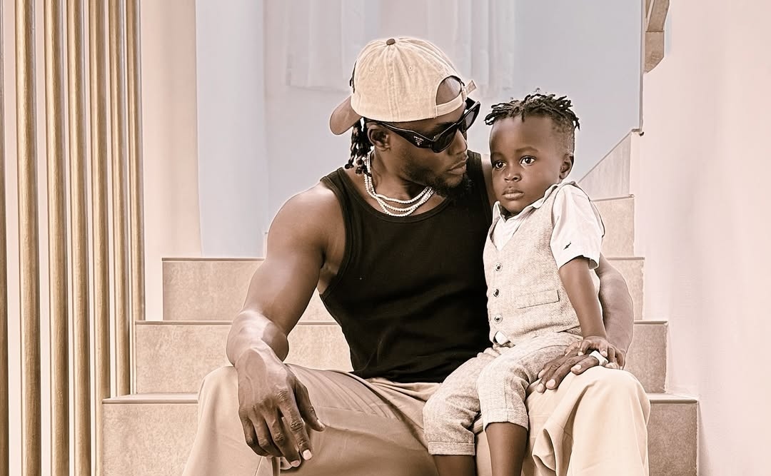 Arrow Bwoy Shares his Most Important Bonding Practice with Sons