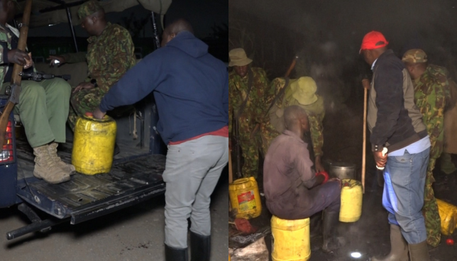 NACADA and Police Storm Korogocho in Anti-Illicit Brew Blitz