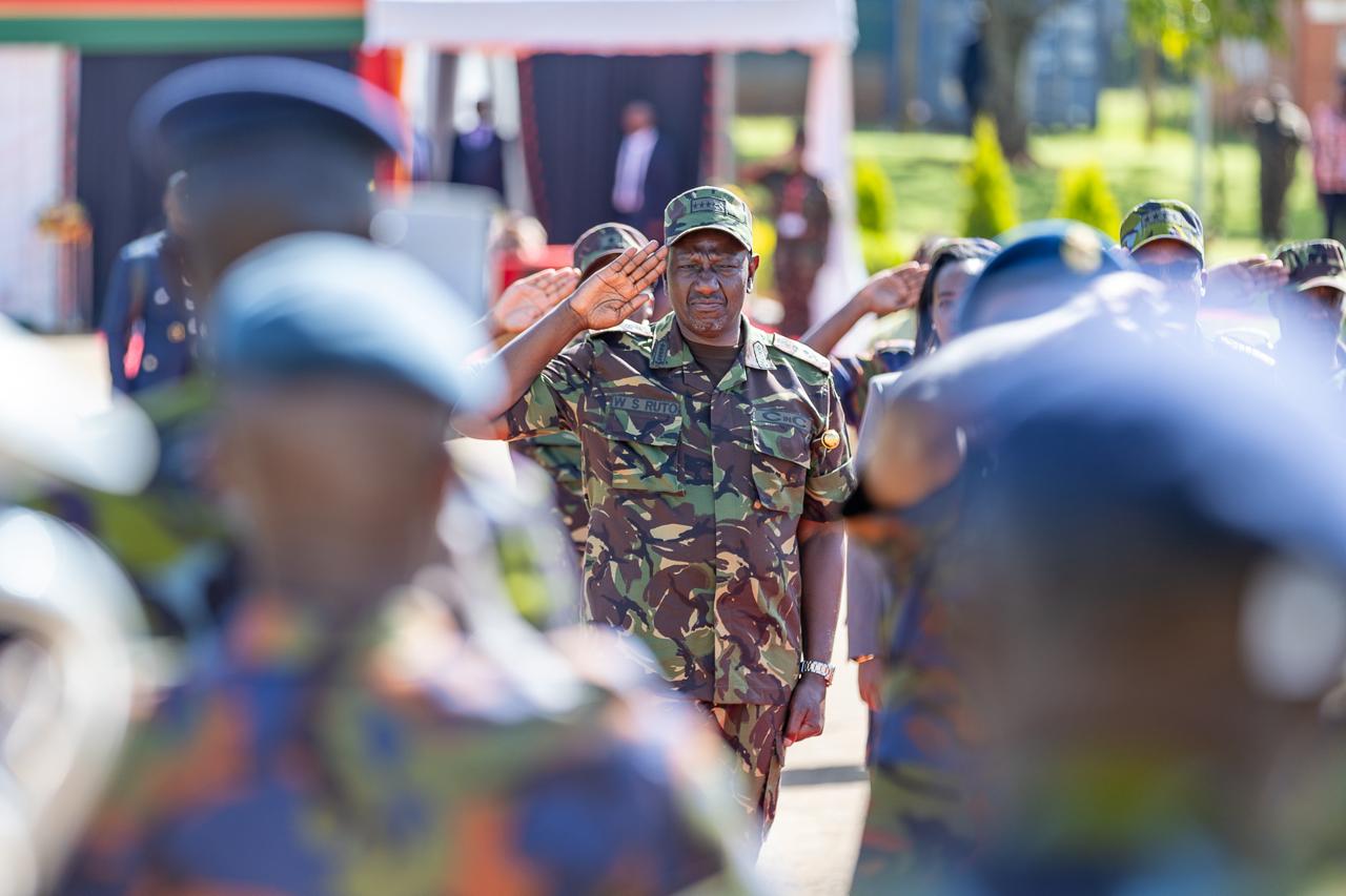 I watched KDF train here! Ruto recalls childhood days