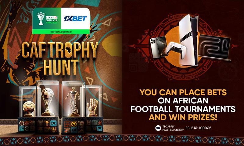CAF Trophy Hunt: Win iPhone 17 Pro Max, iPad Air 11, Valve Steam Deck, and other prizes in 1xBet promo