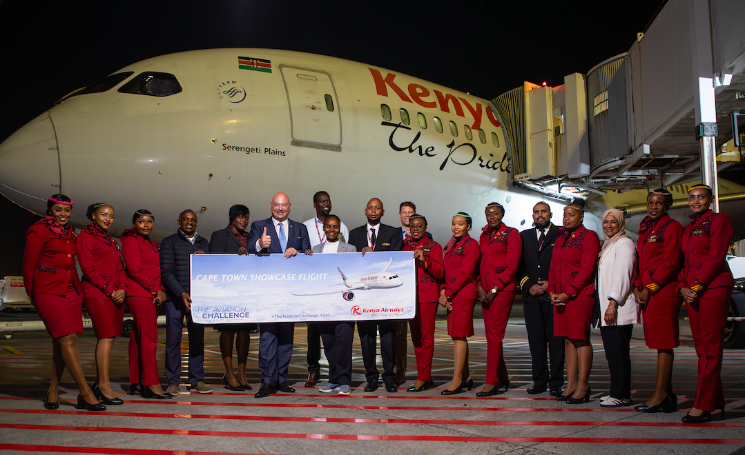 KQ flies first flight using sustainable fuel