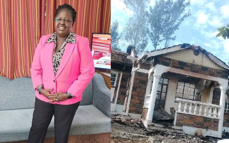 Rangwe MP Lilian Gogo’s house set on fire
