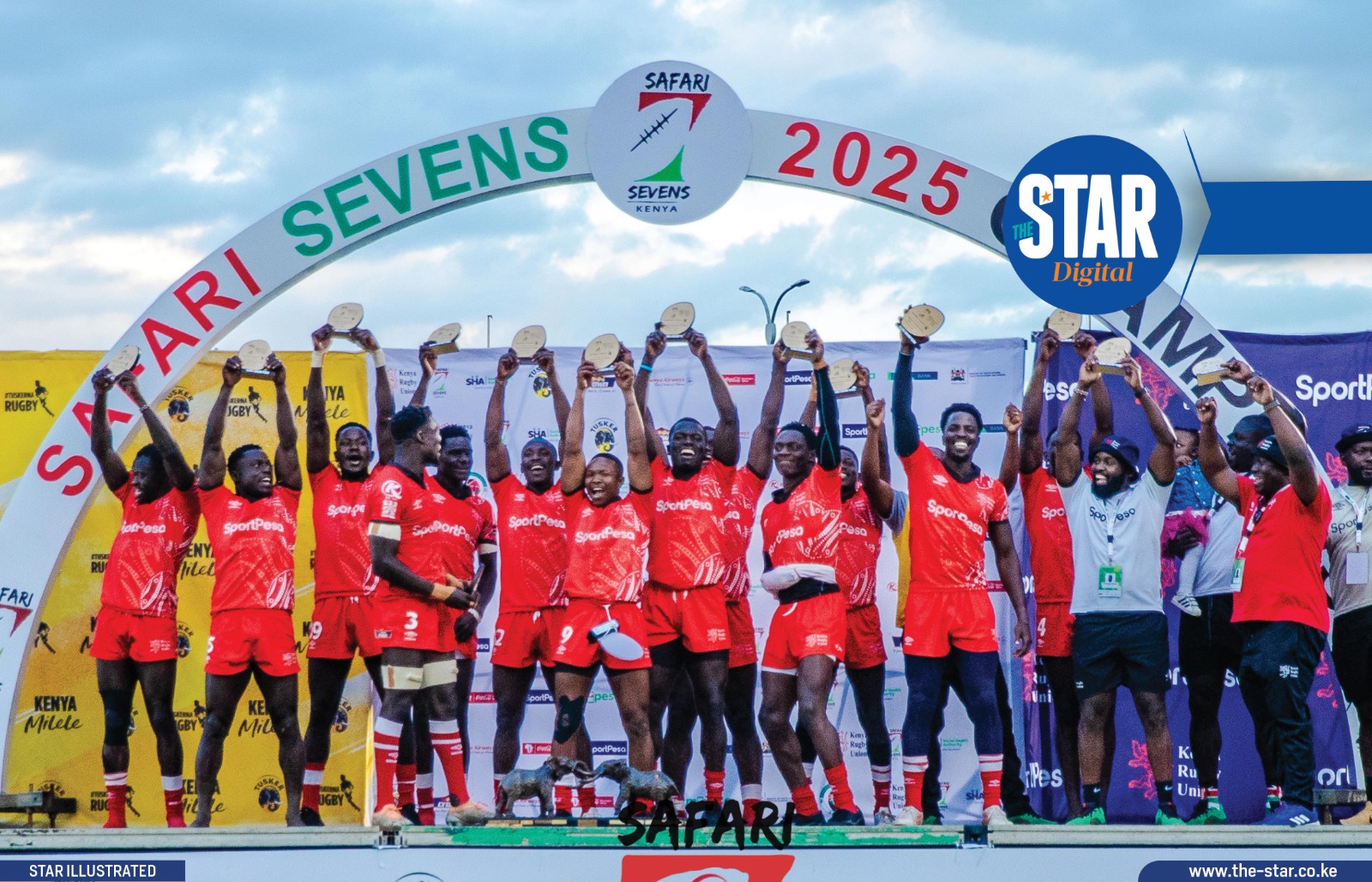 Highlights of Safari Sevens Rugby Championship 2025