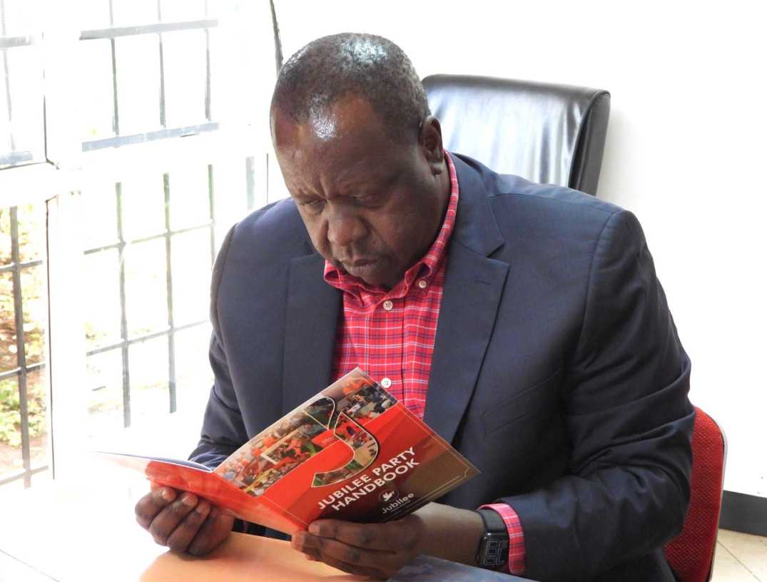 Matiang’i grateful after Jubilee endorses him as flagbearer