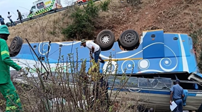 Speeding, unroadworthiness blamed after bus crash kills 43 in South Africa