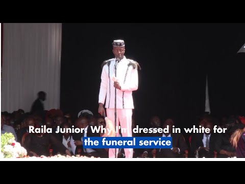 Raila Junior   Thank you President Ruto for everything that has been done since Baba rested