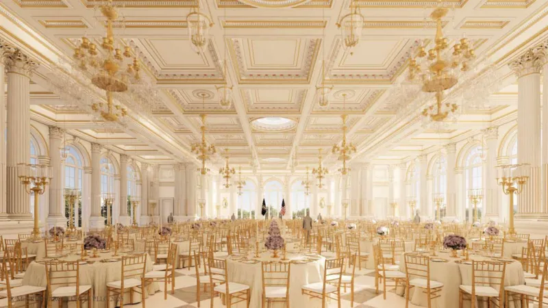 What to know about Sh32bn ballroom Trump is constructing