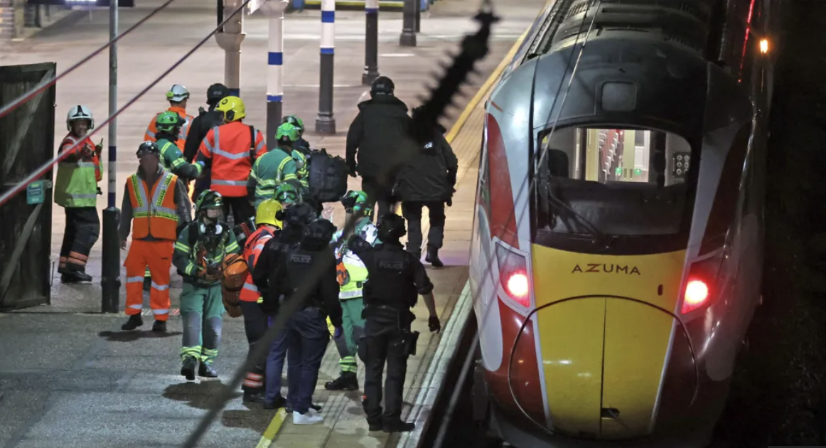 'Heroic' train worker saved many lives in stabbing attack, police say